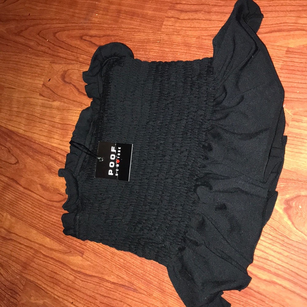 Strapless top